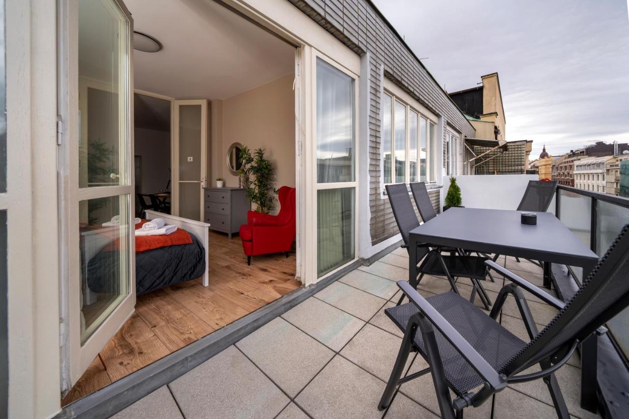 New Town - Apple Apartments Prague Extérieur photo